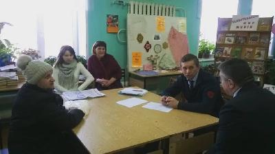 Личный прием граждан в д.Глебовское Кузнечихинского селького поселения