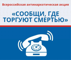 Акция «Сообщи, где торгуют смертью» 2025