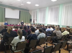 Детская общественная приемная состоялась 19 ноября 2021 года в МОУ "Красноткацкая средняя школа"