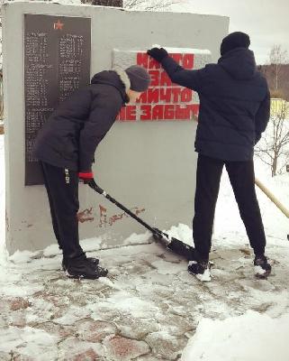 В Ярославском районе продолжается патриотическая акция «Дорогою памяти».